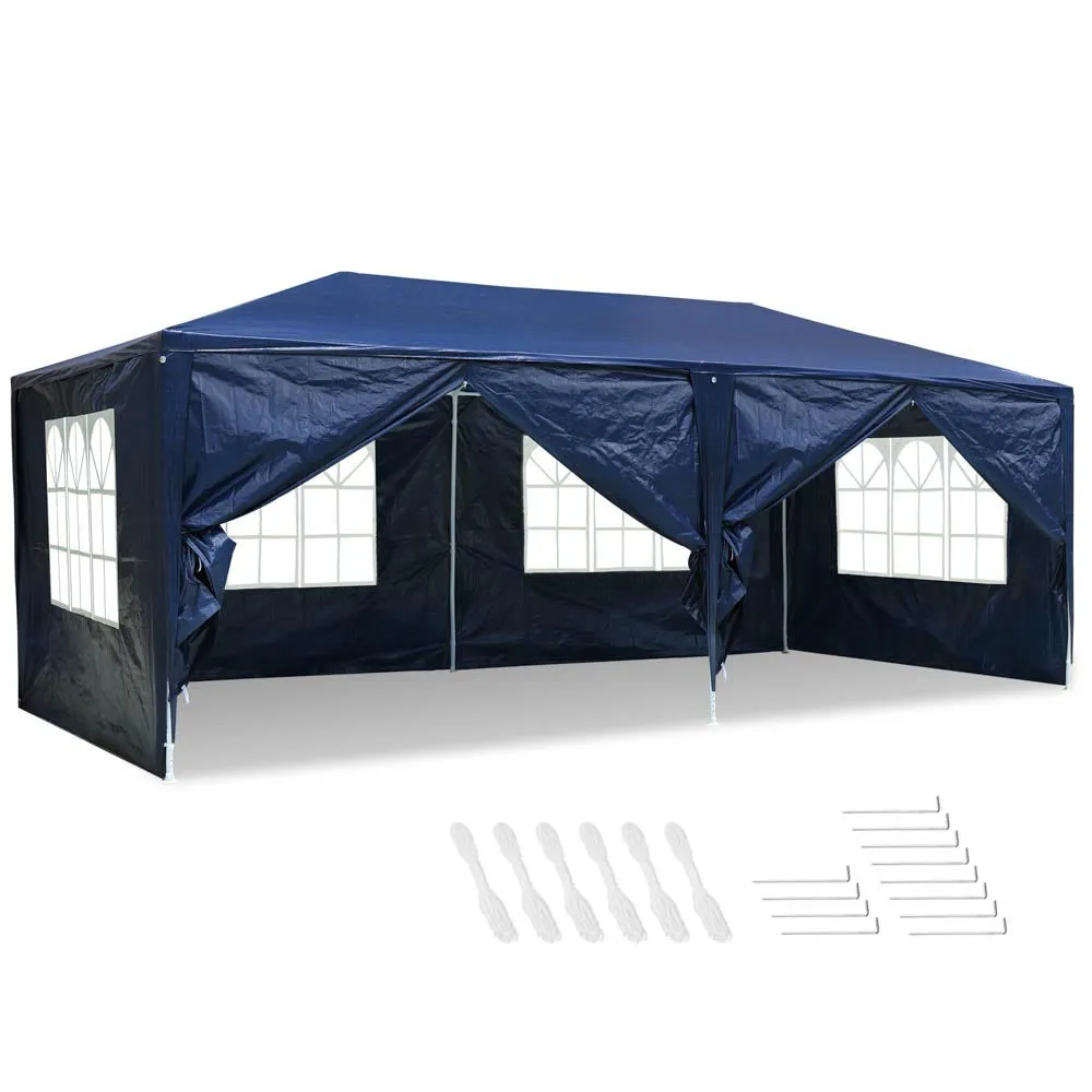 10x20 Outdoor Party Tent with Sides(6-Wall)