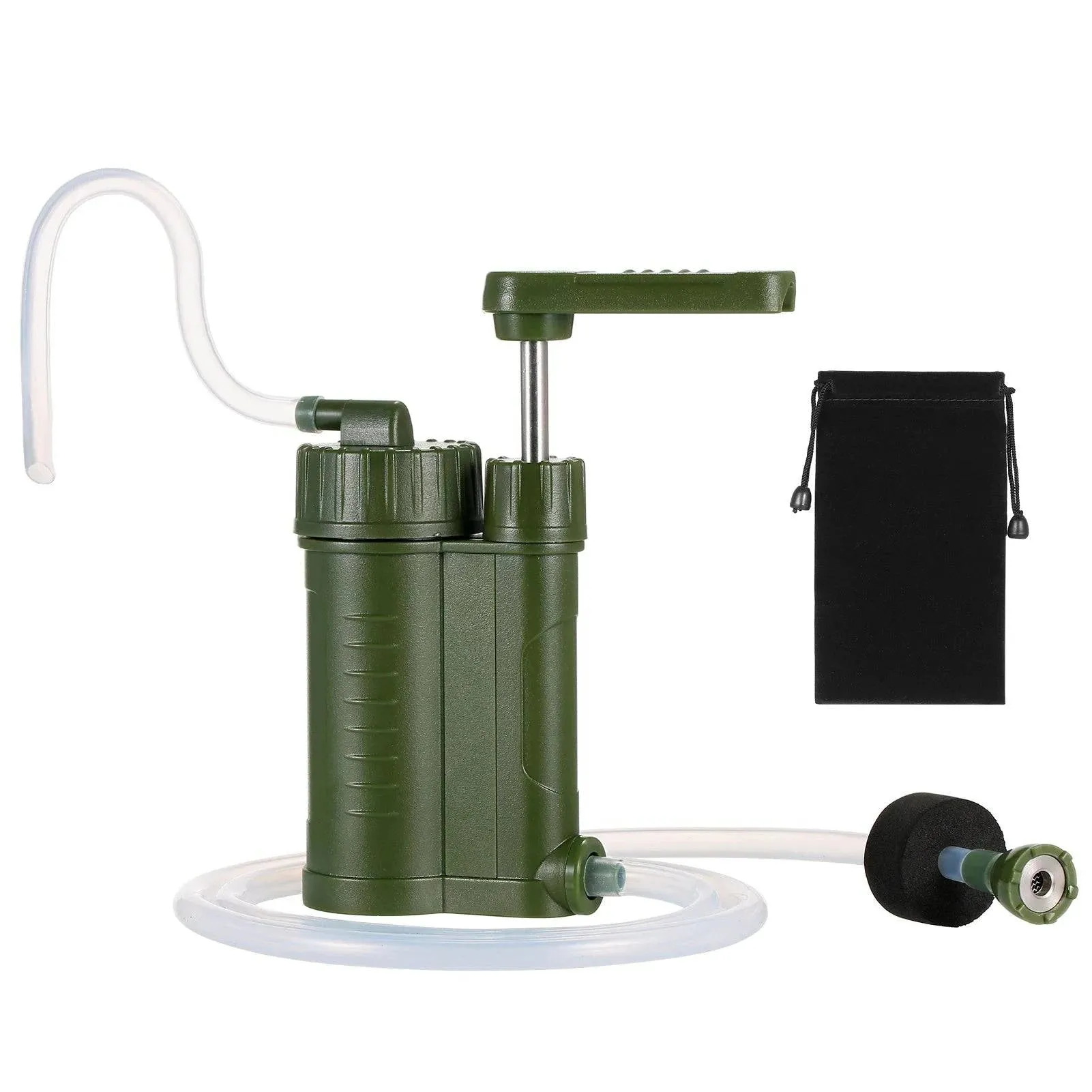 2022 Outdoor Water Filter Straw Filtration System Water Purifier Cleaner for Camping Hiking Safety Emergency Survival Equipment