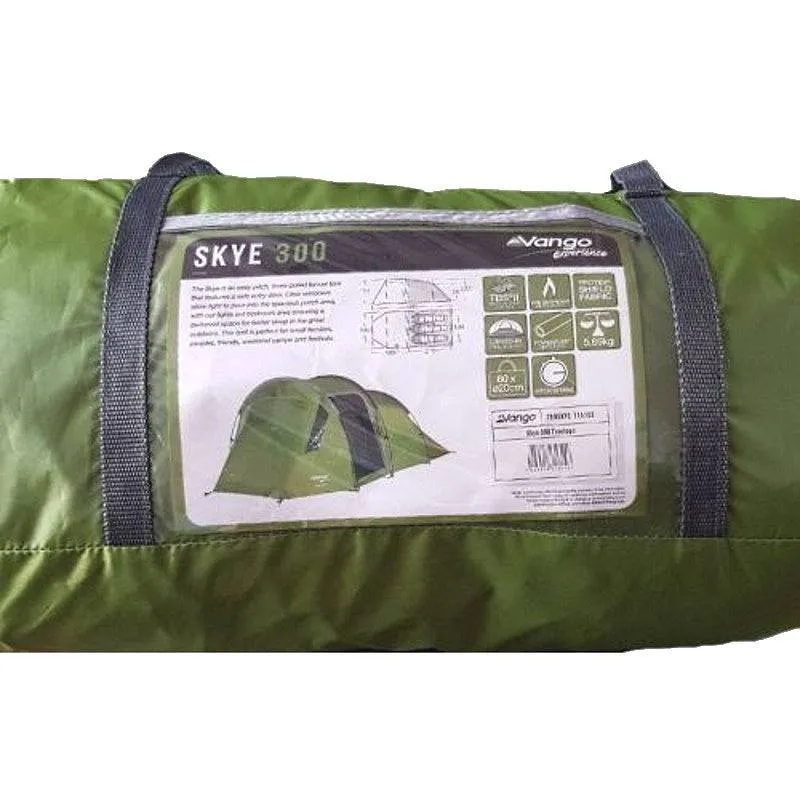 3 Person Camping & Touring Tent - Skye 300 - 5.65kg by Vango