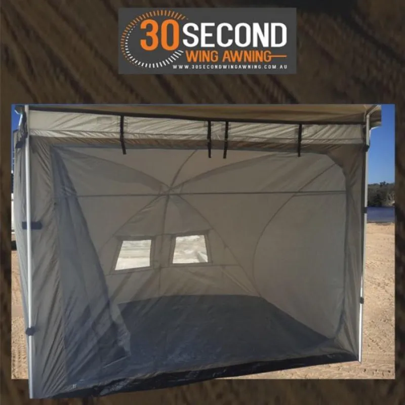 30 Second Awning Dome Tent Add-on