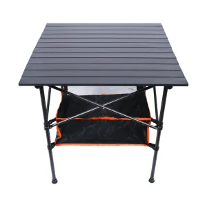 Boab Roll Up Camping Table with Basket