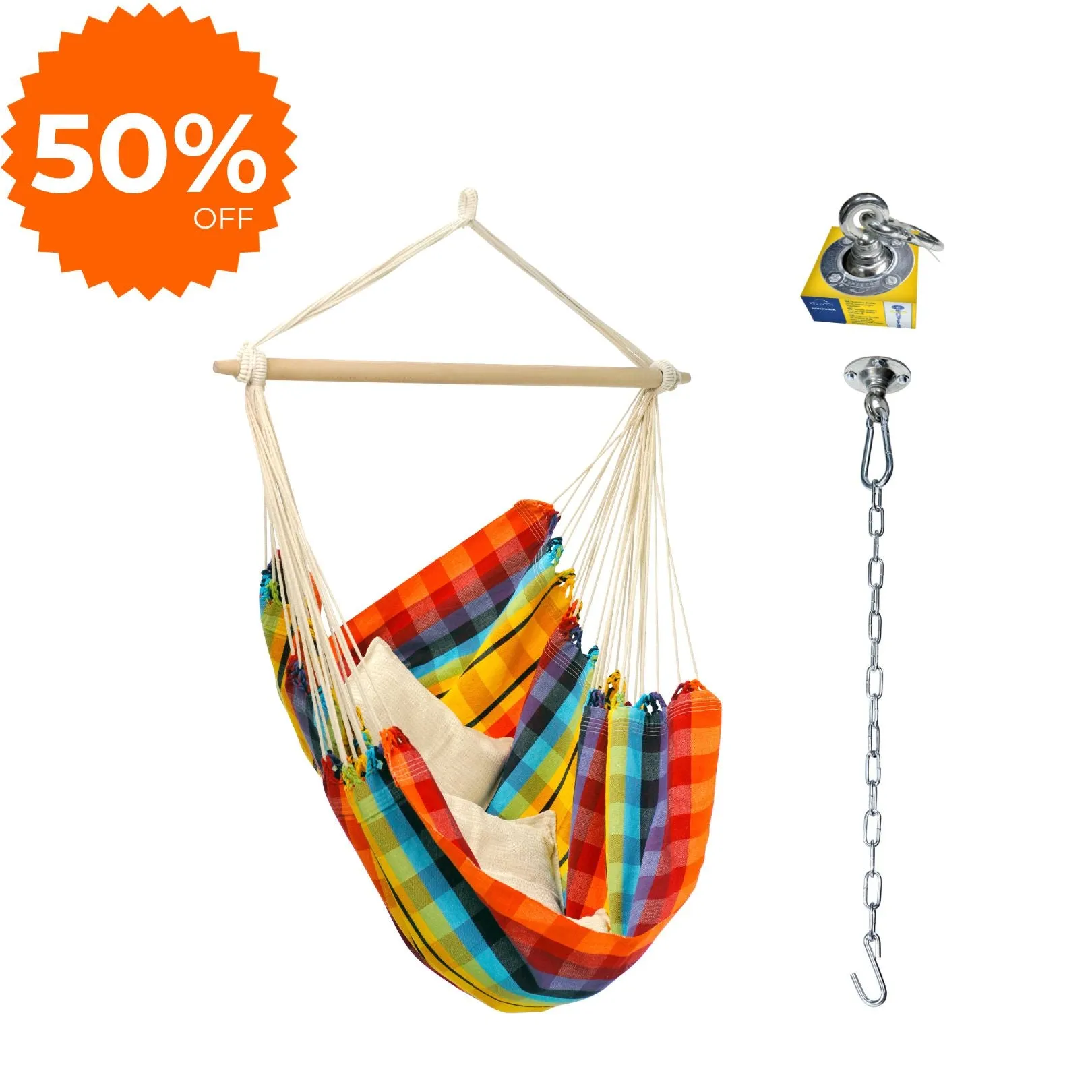 Brasil Hanging Chair Indoor Set