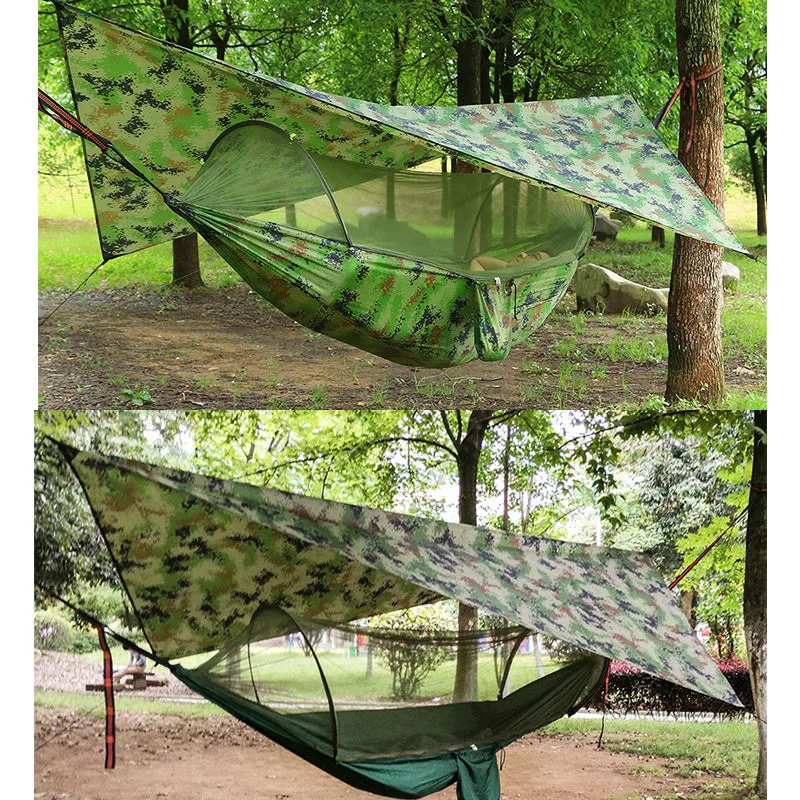 Camping Hammock with Mosquito Net and Rainfly Tarp