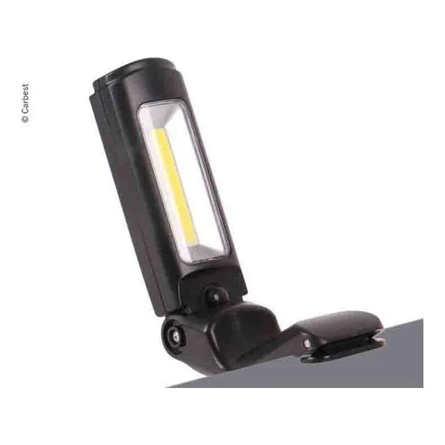 Camping Lamp with Clamp Function 3W COB 120 Lumens Torch