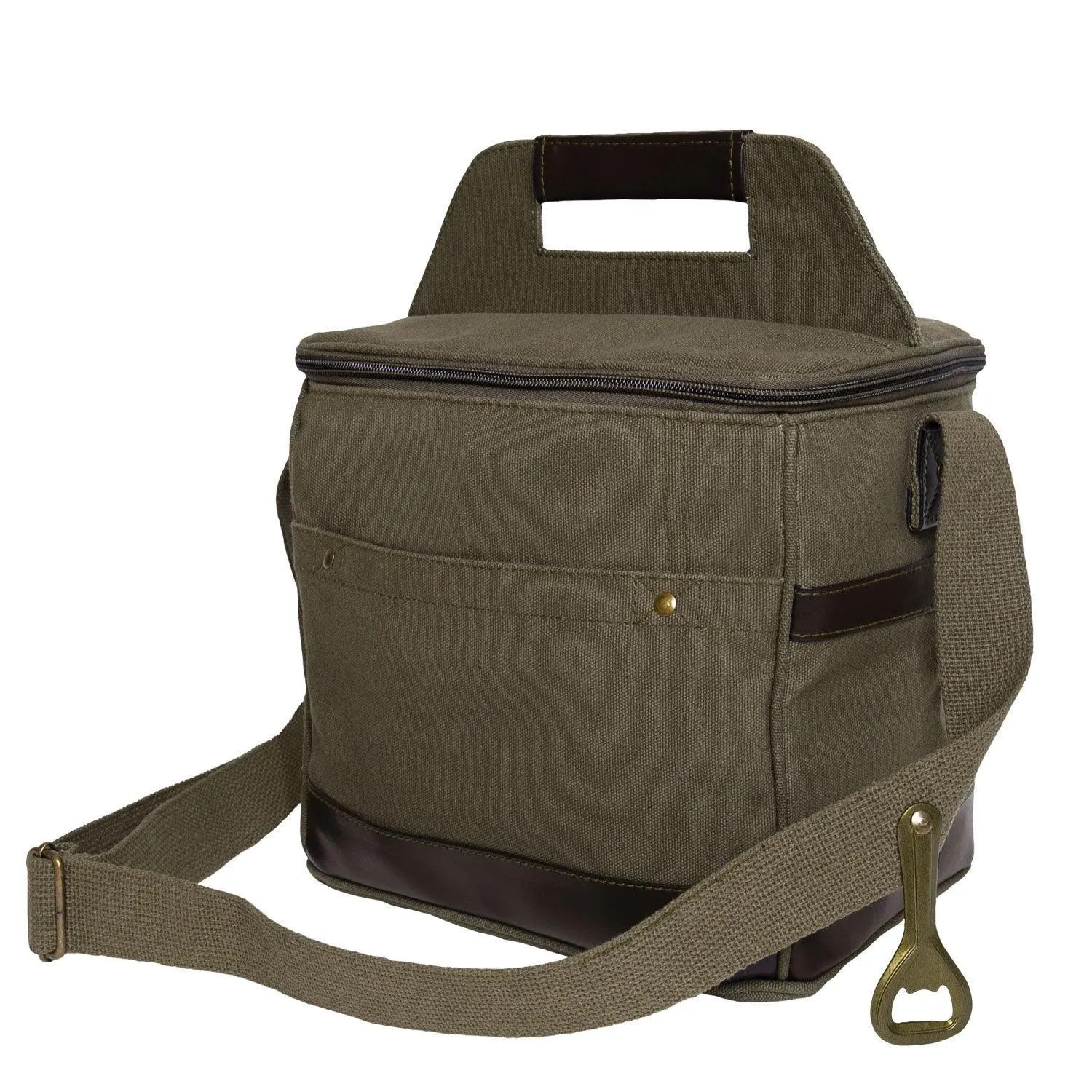 Canvas Insulated Cooler Bag