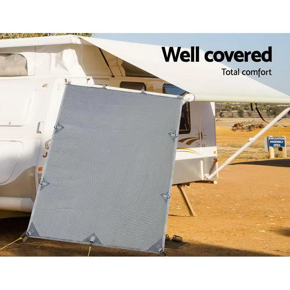 Caravan Privacy Screen 2.1 x 1.8M Sun Shade