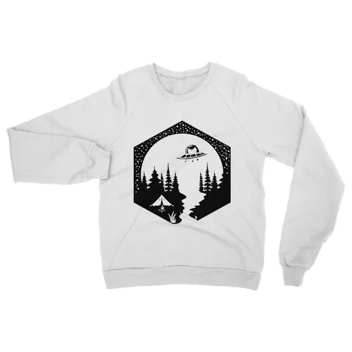 Cats Camping Womens Sweatshirt