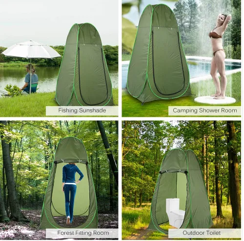 Collapsible Shower - Camping Toilet - Changing Room