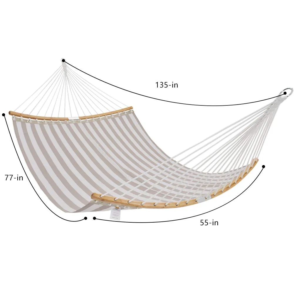 Curved Hammock Bamboo Bar - PATIO WATCHER