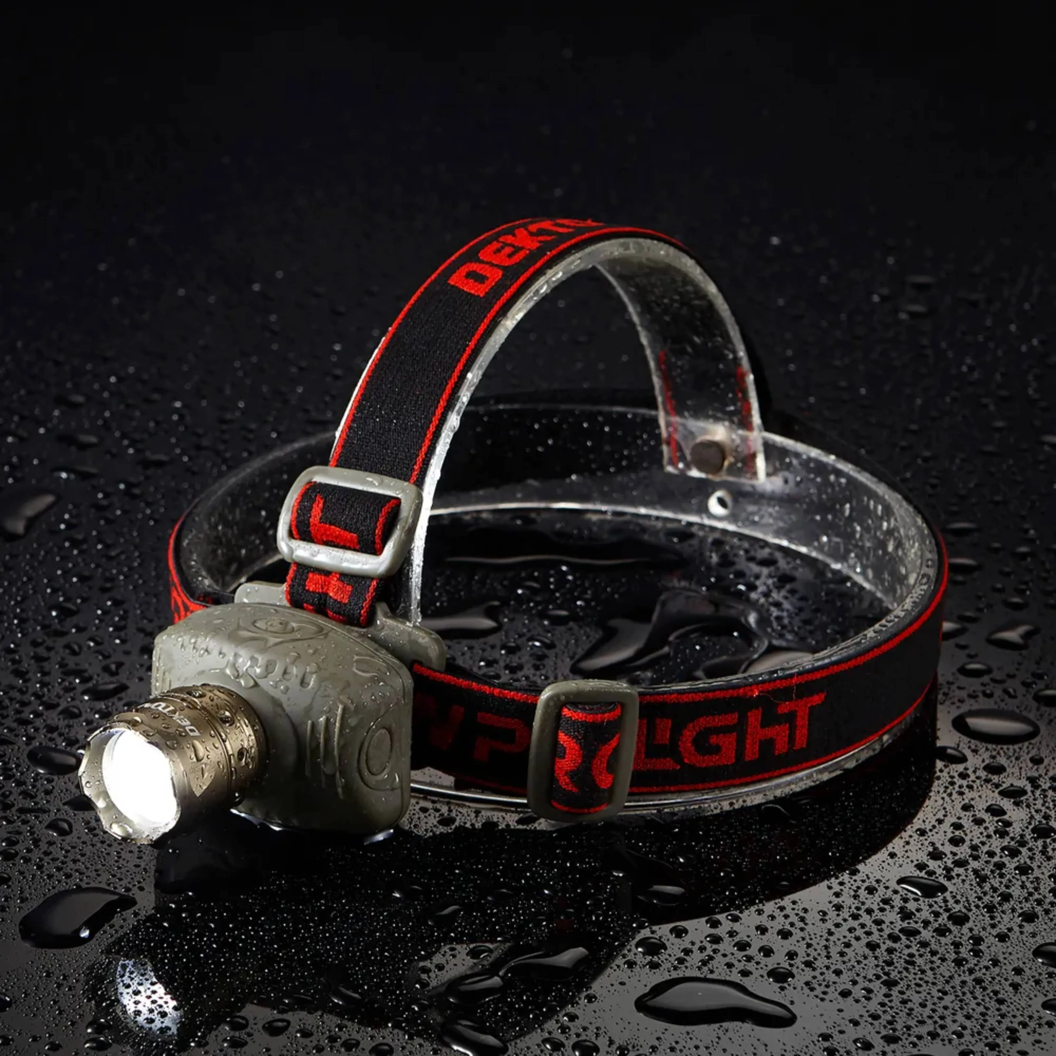 DEKTON PRO LIGHT XA160 Searcher Head Torch - 160 Lumens / 200m Distance