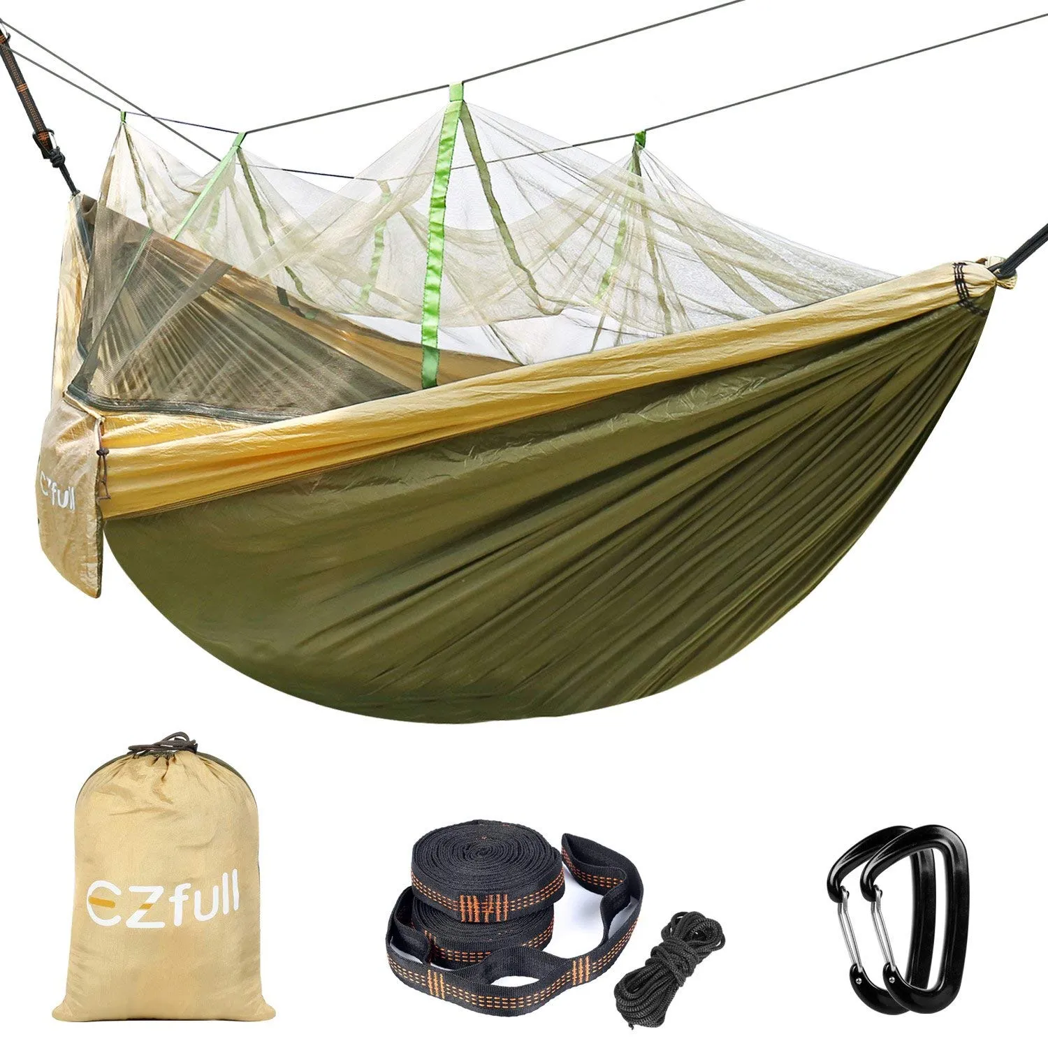 Premium Ultralight Double Camping Hammock - Ezfull