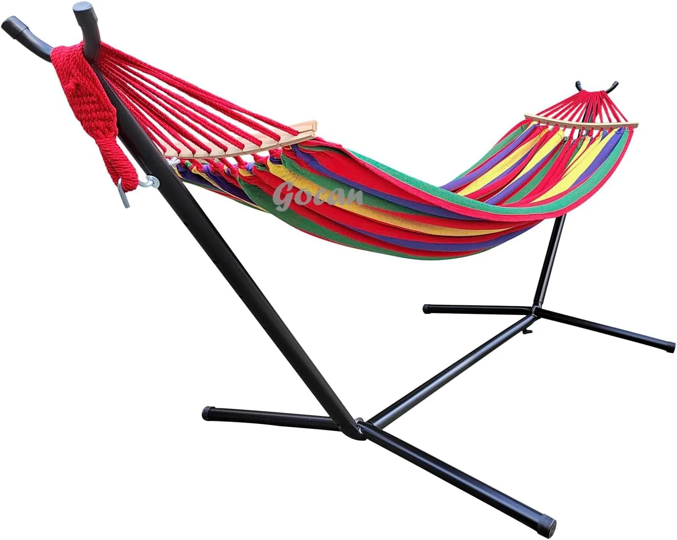 Double Hammock 500lb Capacity for Patio & Garden