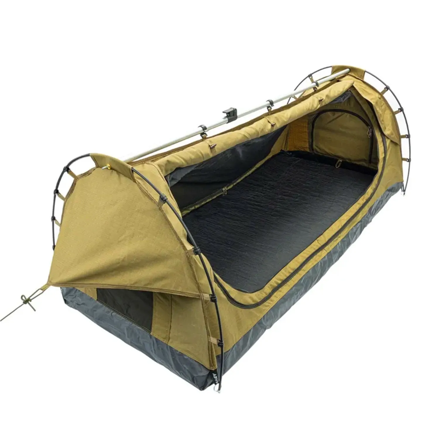 Double King Single Air Swag Camping Swags Dome Tent Free Standing Canvas Dome Hiking Deluxe