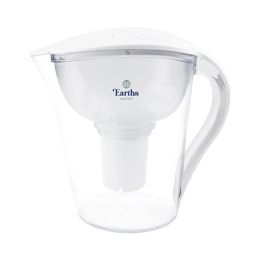 Earths Water 3.5L Large Alkaline Water Filter Jug Pitcher