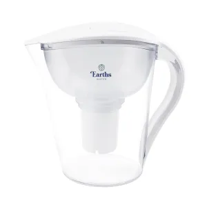 Earths Water 3.5L Large Alkaline Water Filter Jug Pitcher