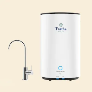 Earths Water Under Sink Reverse Osmosis Water Filter with Tap