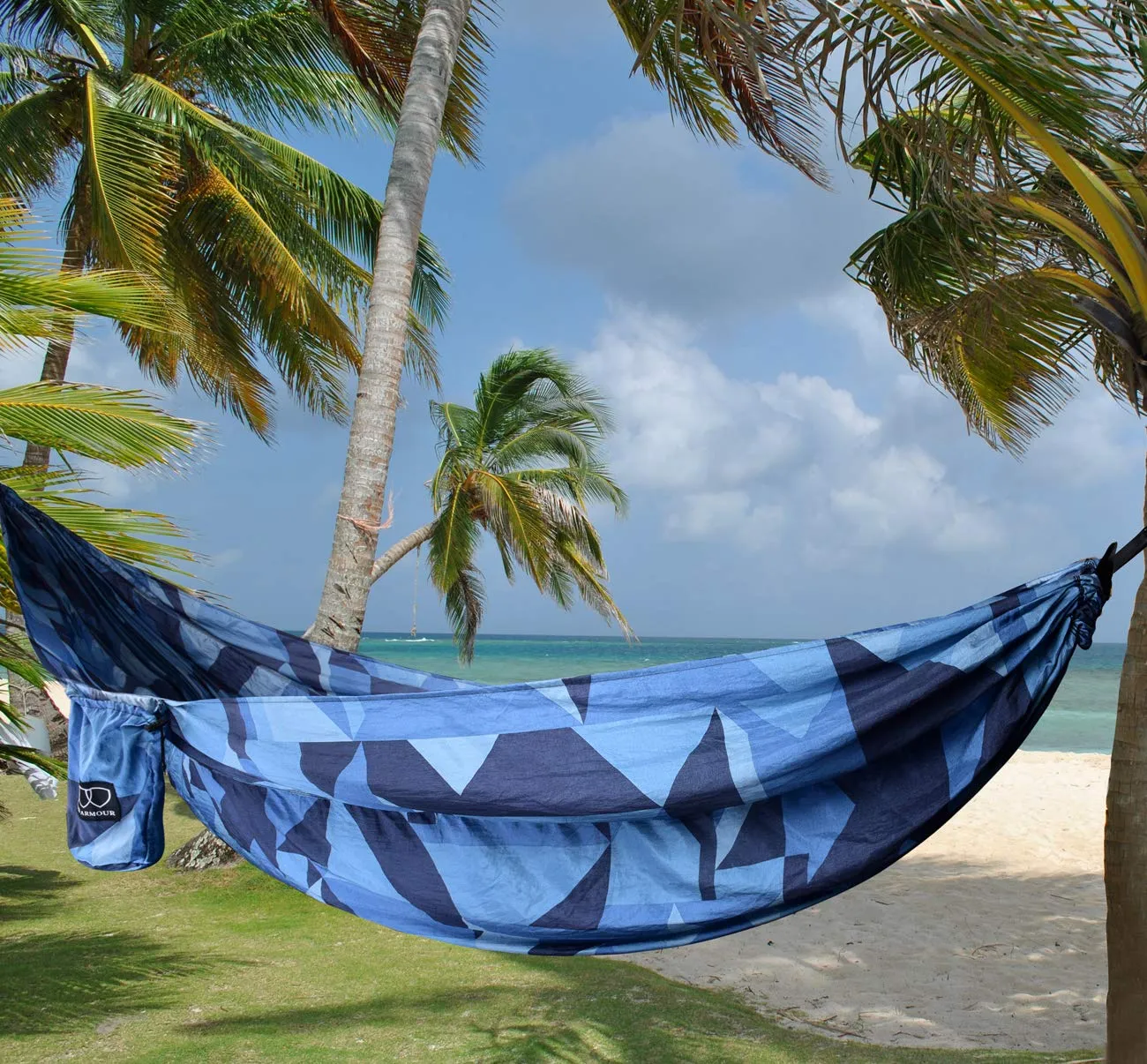 Extra Large Parachute Hammock - Gold Armour