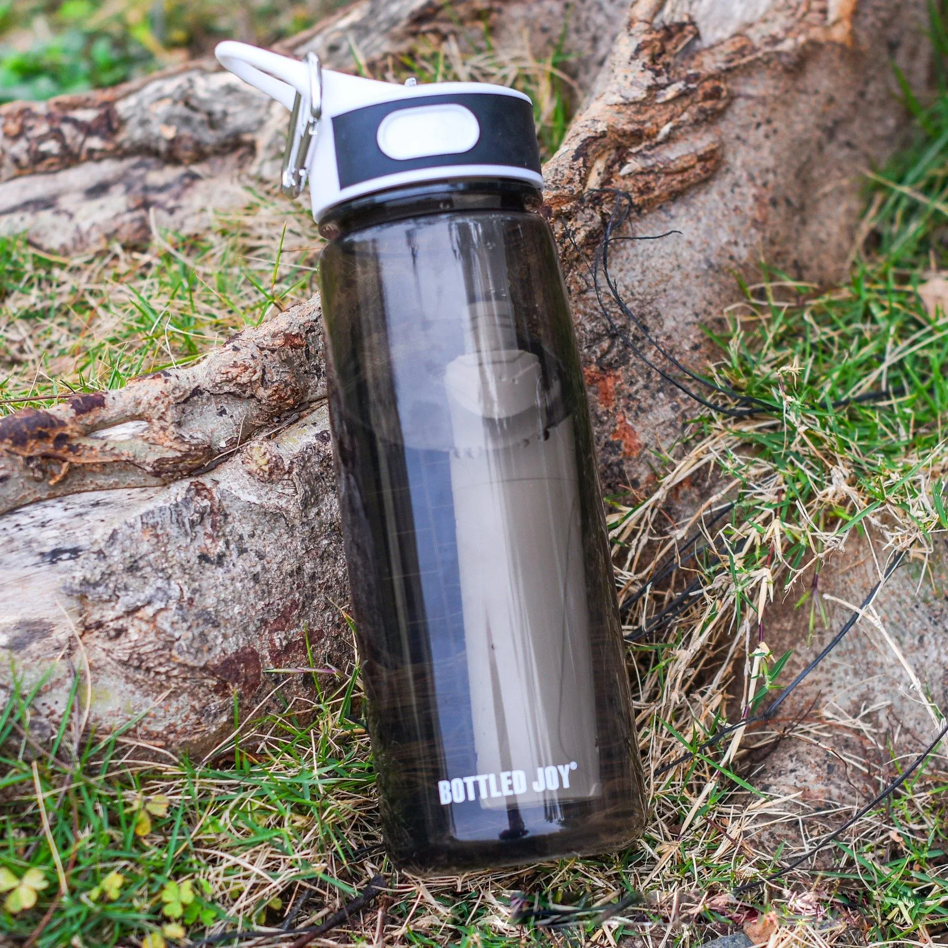 Filtered Water Bottle, Emergency Water Purifier with Filter Straw for Travel