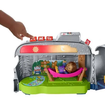 Fisher-Price Little People Light-up Learning Camper Playset