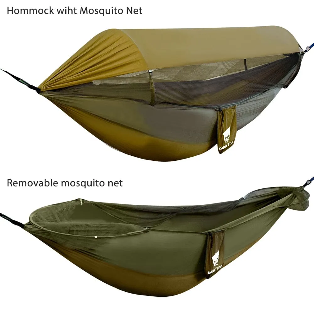 GeerTop 1-2 Person Anti-mosquito Forest & Camping Hammock