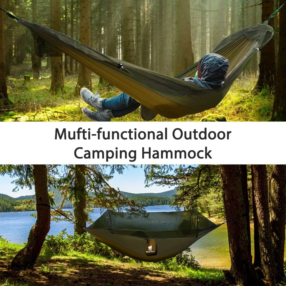 GeerTop 1-2 Person Anti-mosquito Forest & Camping Hammock