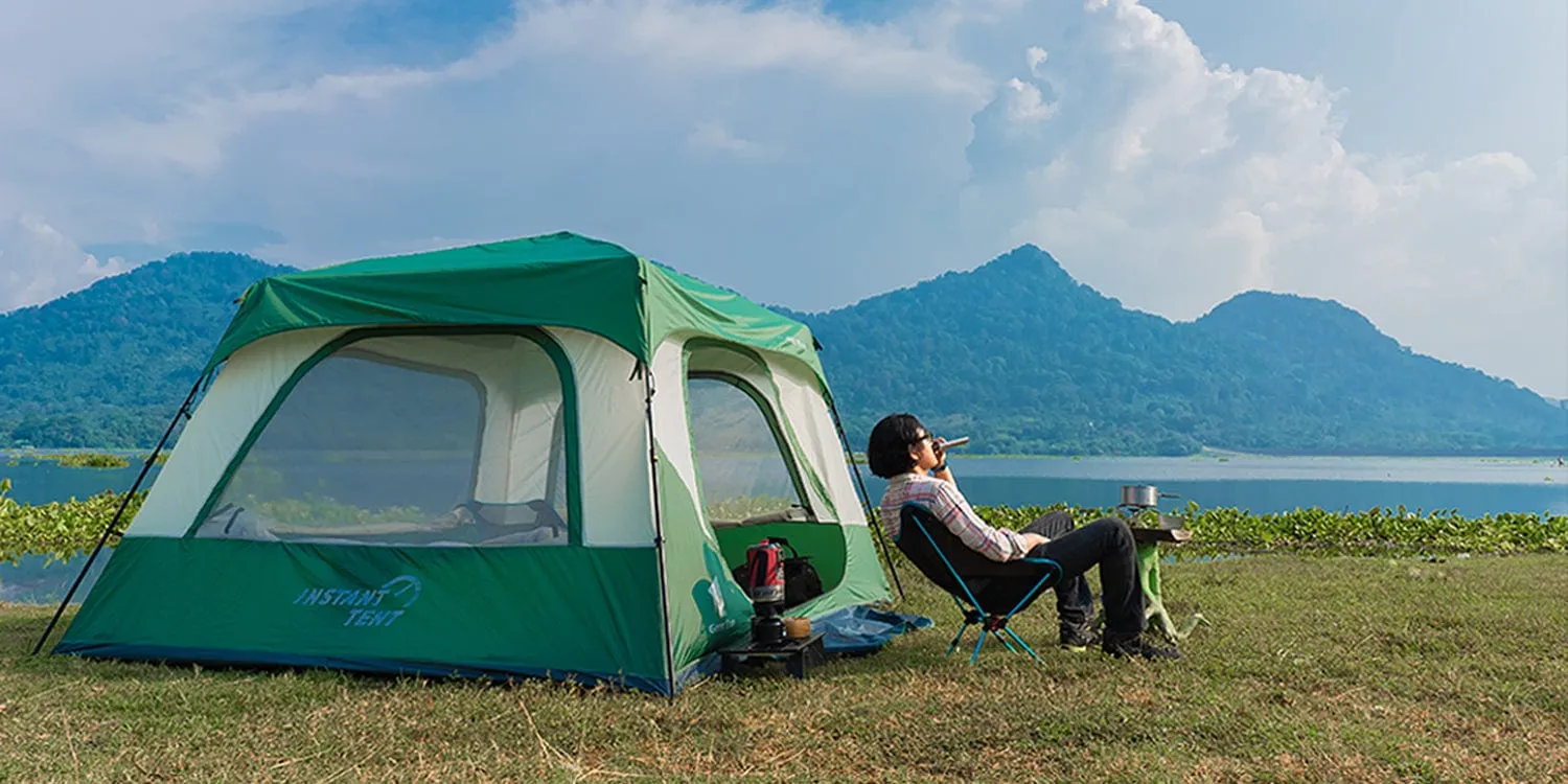 GeerTop 6 Person Instant Tent For Family Car Camping(US JP DE FR UK only)