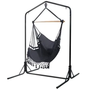 Hammock Chair with Stand - Grey