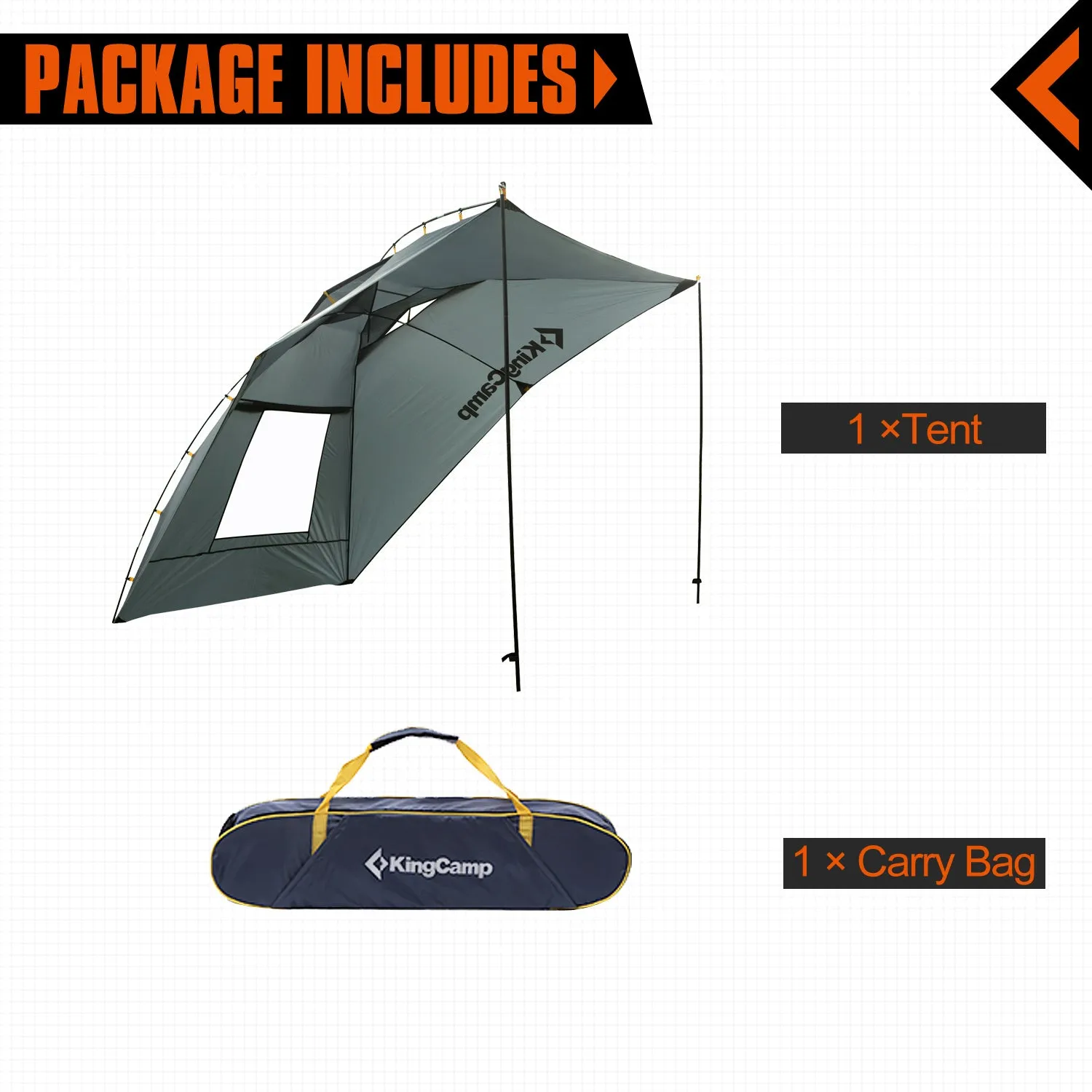 KingCamp Compass SUV Car Awning Shelter