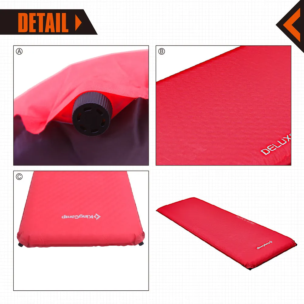 KingCamp Single Self Inflating Plus Size Sleeping Pad