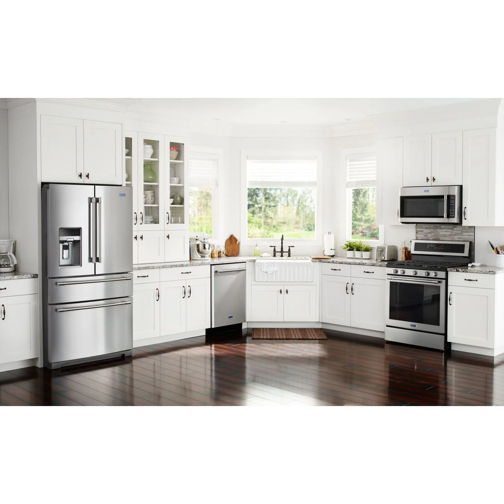 Maytag 30" WIDE GAS RANGE WITH TRUE CONVECTION AND POWER PREHEAT - 5.8 cu. ft. (MGR8800FZ)