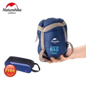 Mini Ultralight Sleeping Bag Portable Outdoor Envelope Travel Bag Hiking Camping Equipment