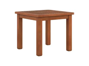 Natural Wood Side Table