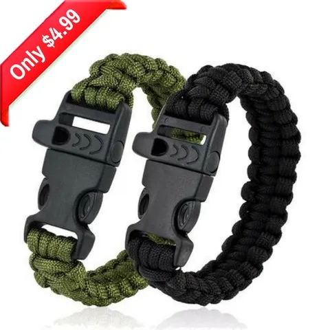 Outdoor Survival Bracelet