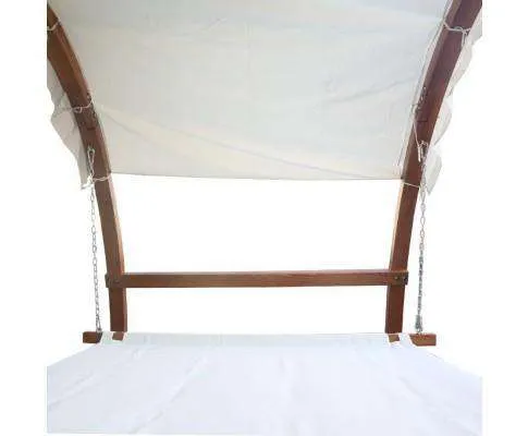 Person Timber Outdoor Double Hammock Bed with Canopy