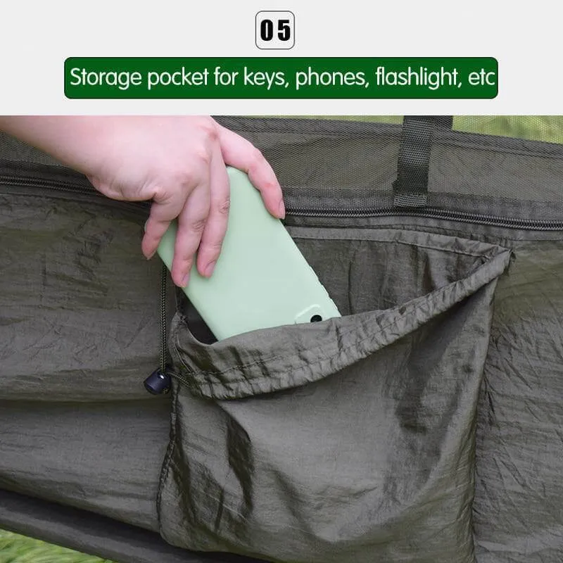 Portable Adventure Camping Outdoor Mosquito Net Hammock