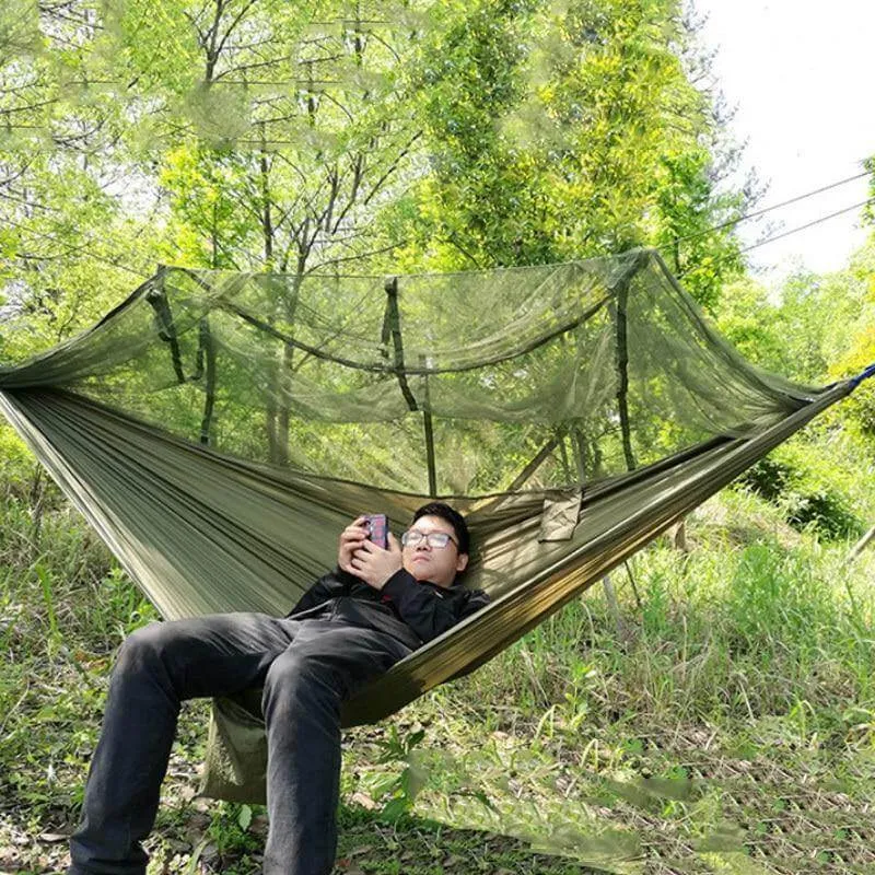 Portable Adventure Camping Outdoor Mosquito Net Hammock