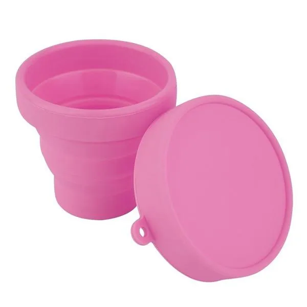 Portable Silicone Telescopic Drinking Collapsible Folding Cup