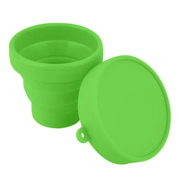 Portable Silicone Telescopic Drinking Collapsible Folding Cup