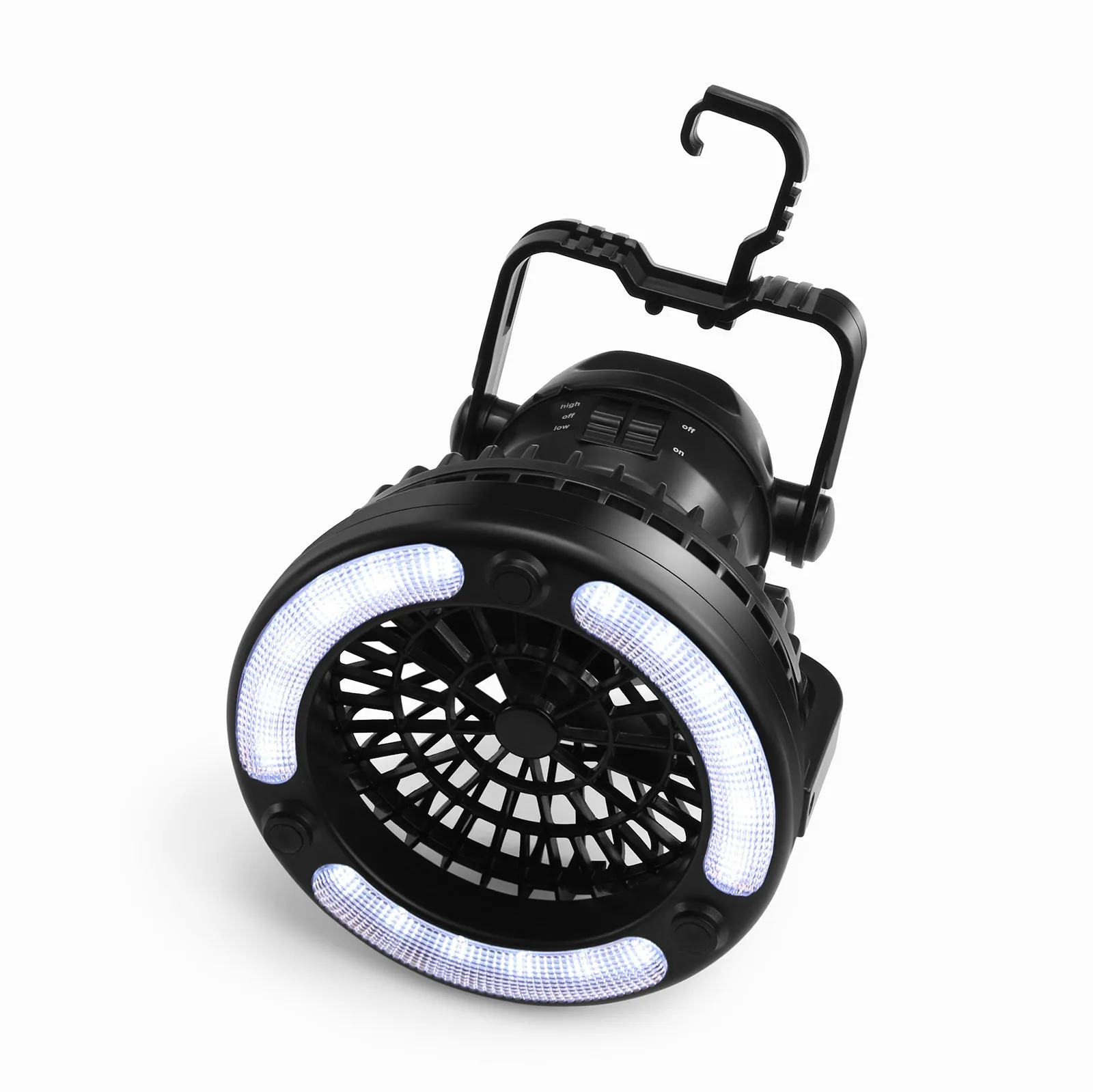 Raddy CF2 Portable Camping Fan with LED Lantern Battery Powered Tent Light [DISCONTINUED]