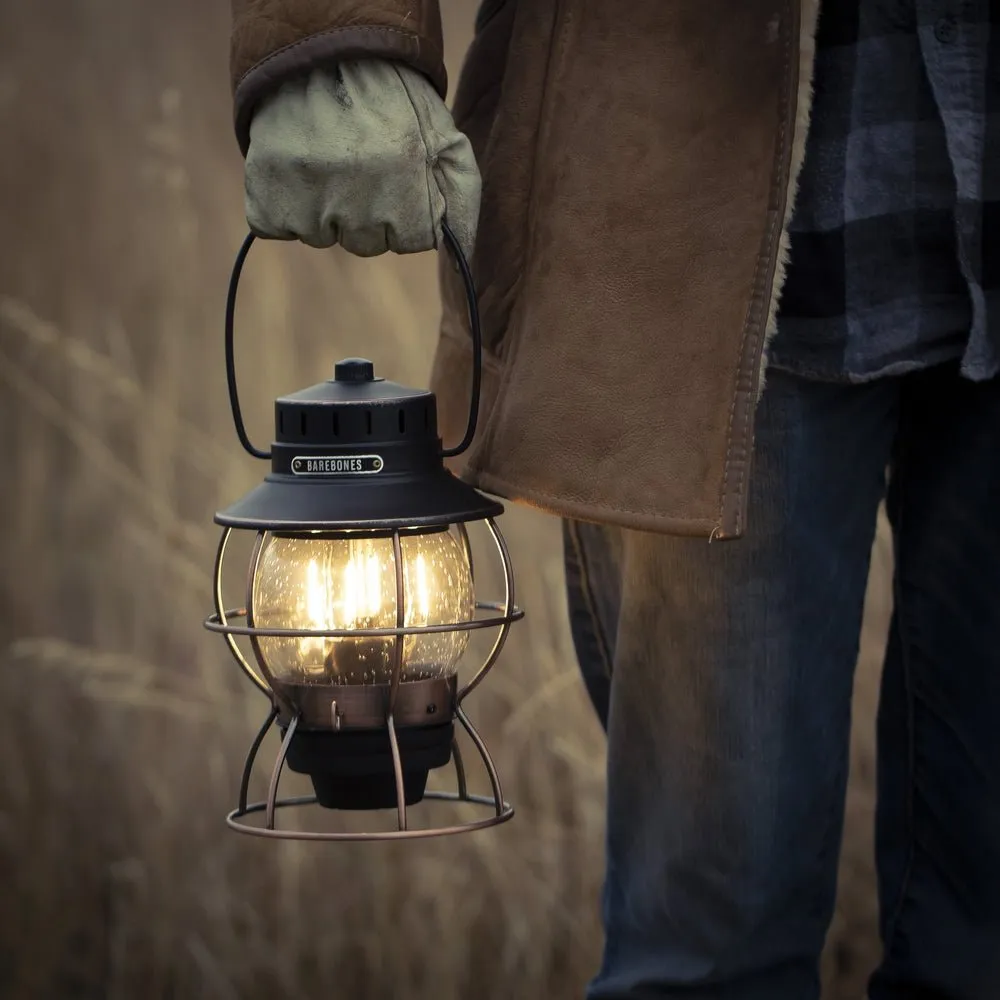 Railroad LED Lantern - Bronze