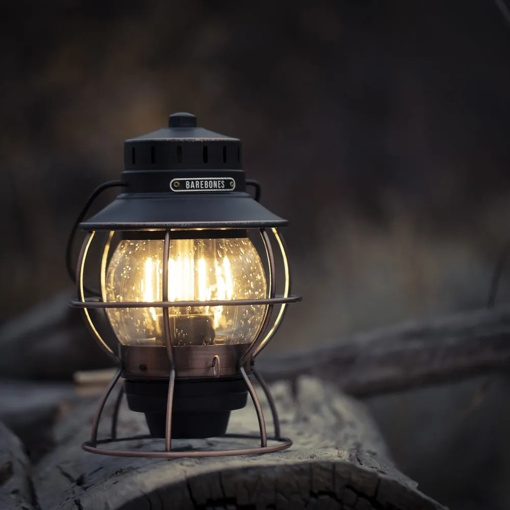 Railroad LED Lantern - Bronze