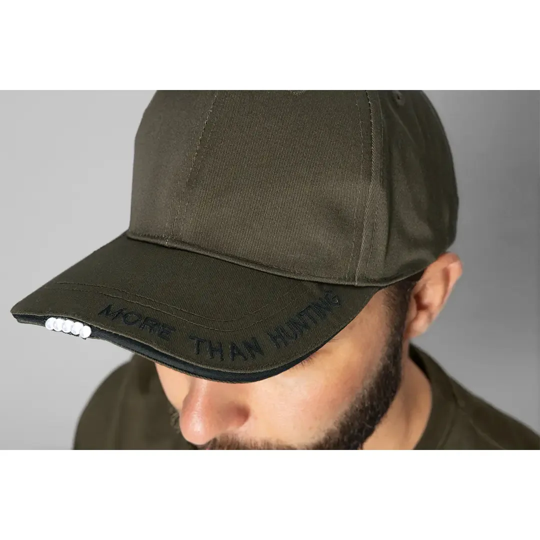 Slate LED Cap - Pine Green by Seeland