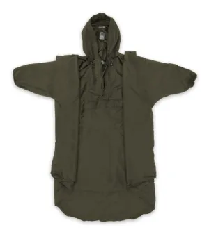 Snugpak Waterproof Olive Poncho - Lightweight, Durable Rain Protection