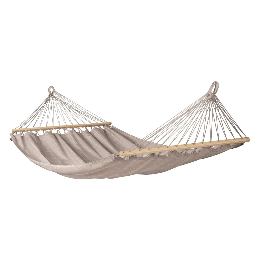 Spreader Bar Hammock - Double Size - Almond