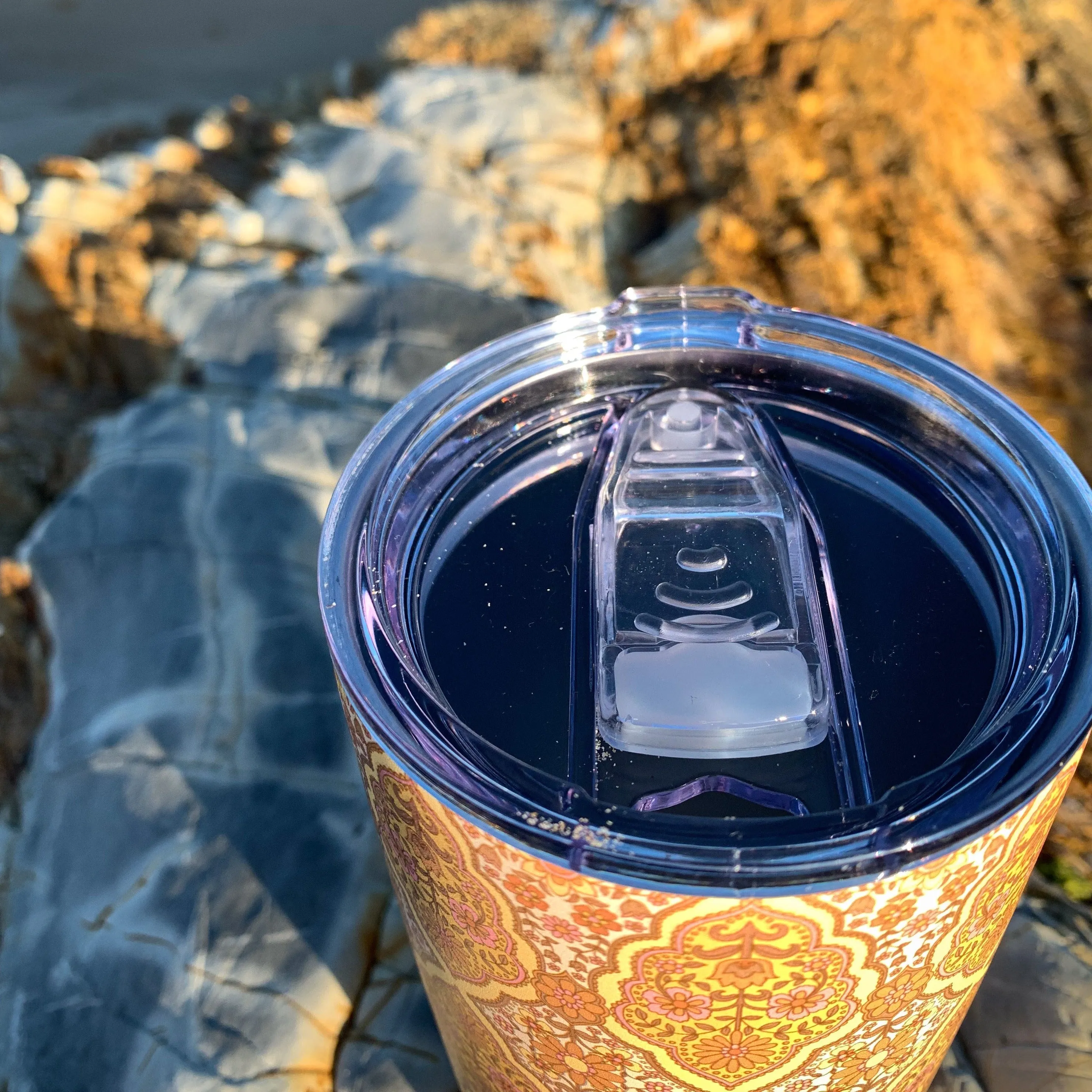 Stainless Steel Boho Travel Mug