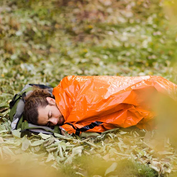 Tact Bivvy® 2.0 Emergency Sleeping Bag - (Orange)