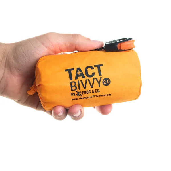 Tact Bivvy® 2.0 Emergency Sleeping Bag - (Orange)