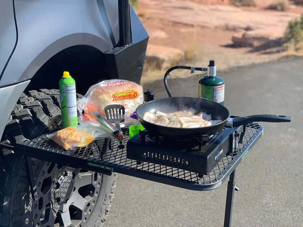 Tailgater Tire Table Standard Aluminum Table