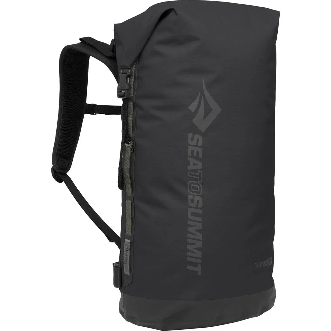 Waterproof Backpack Sea To Summit Big River 50L Jet Black