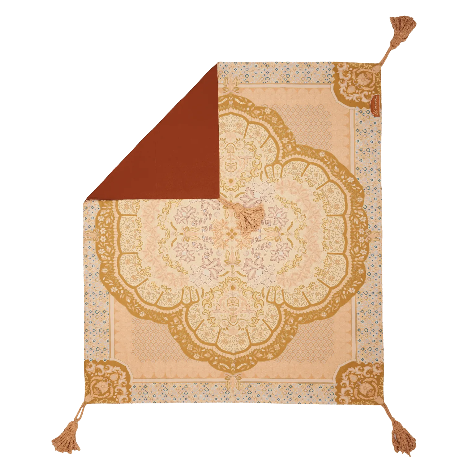 Wild Peach Picnic Rug